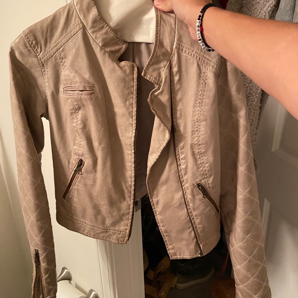Leather jacket